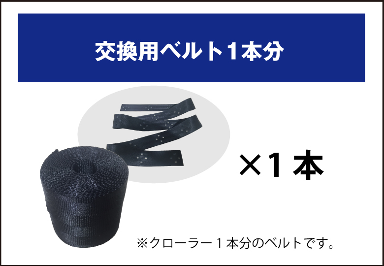交換用ベルト（1本）/JCR-CN10【送料無料/北海道を除く】